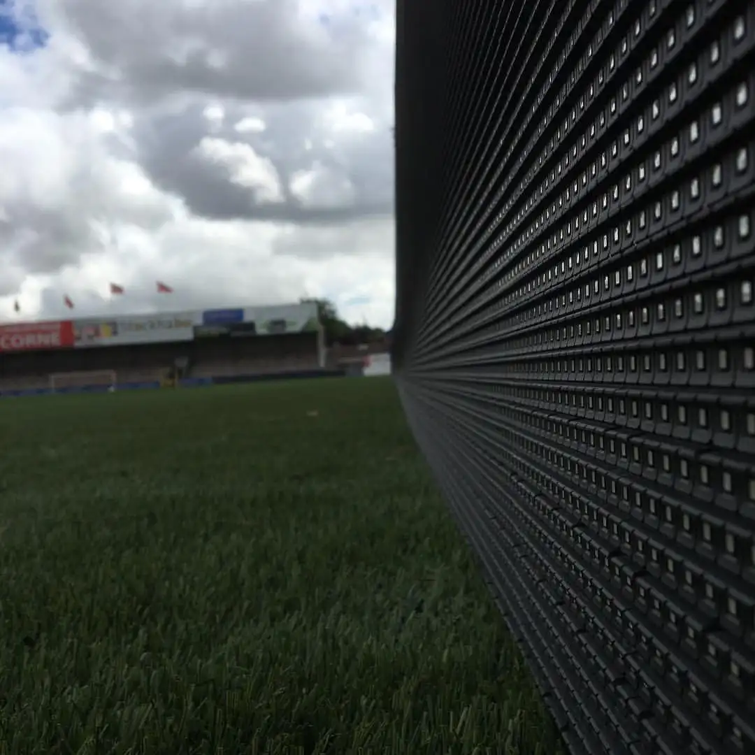 Perimeter LED Display Performance in Heavy Rain
