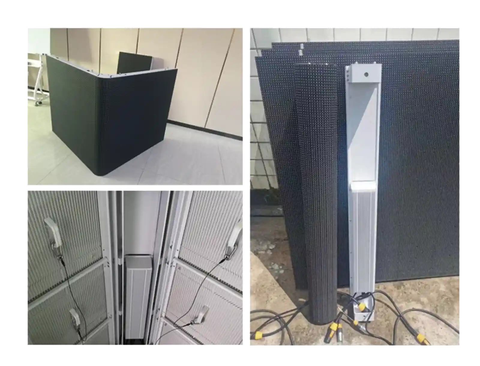 Seamless 90° Curved Corner LED Display Solution