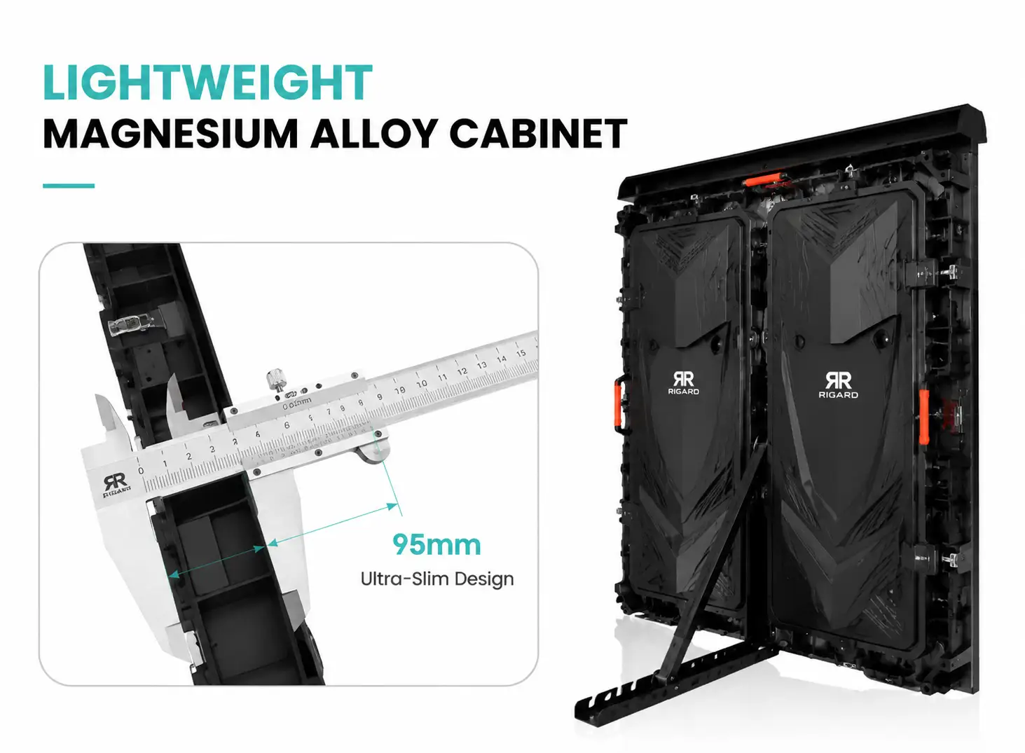 Ultra-Lightweight & Slim Magnesium Alloy Cabinet