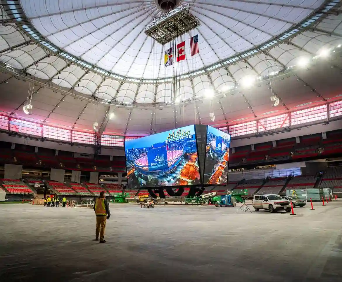 Scoreboard Screen for Sports Arenas